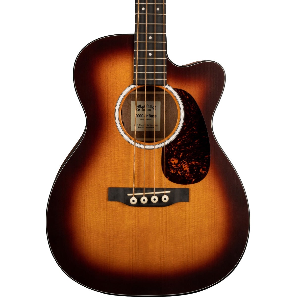 Buy Martin 000CJR 10E Acoustic Electric Bass Burst Sam Ash Music