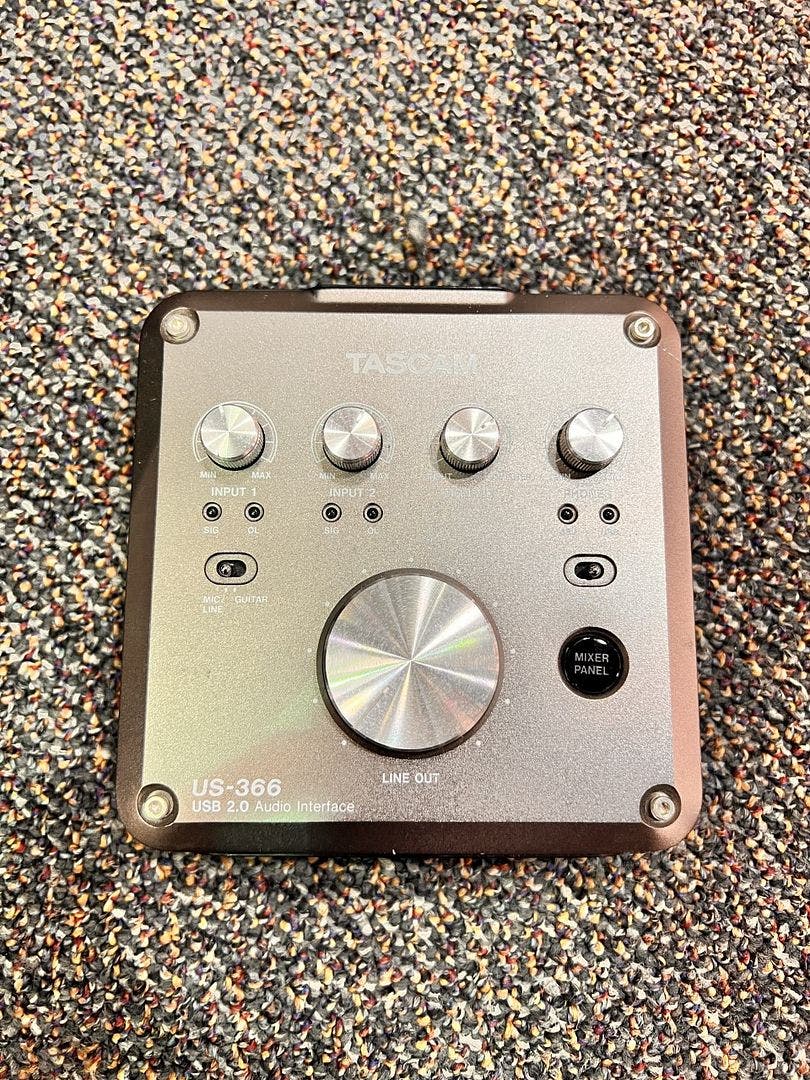 US-366 | USB2.0 Audio Interface with DSP Mixer | TASCAM