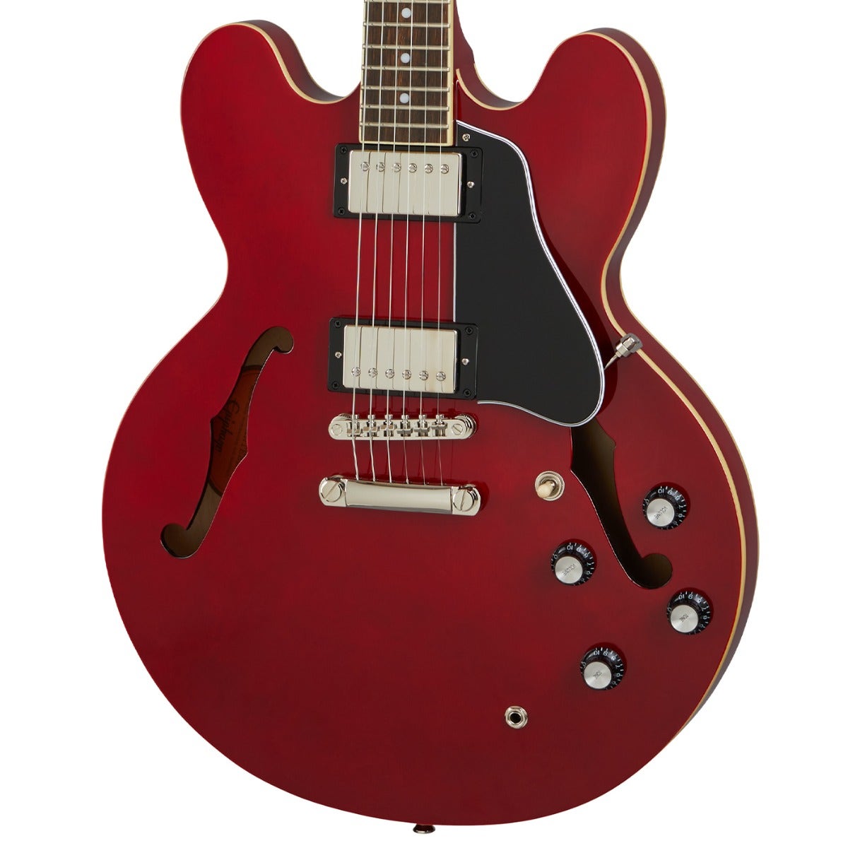 Buy Epiphone ES-335 Sermi-Hollow Body Electric Guitar Cherry | Sam