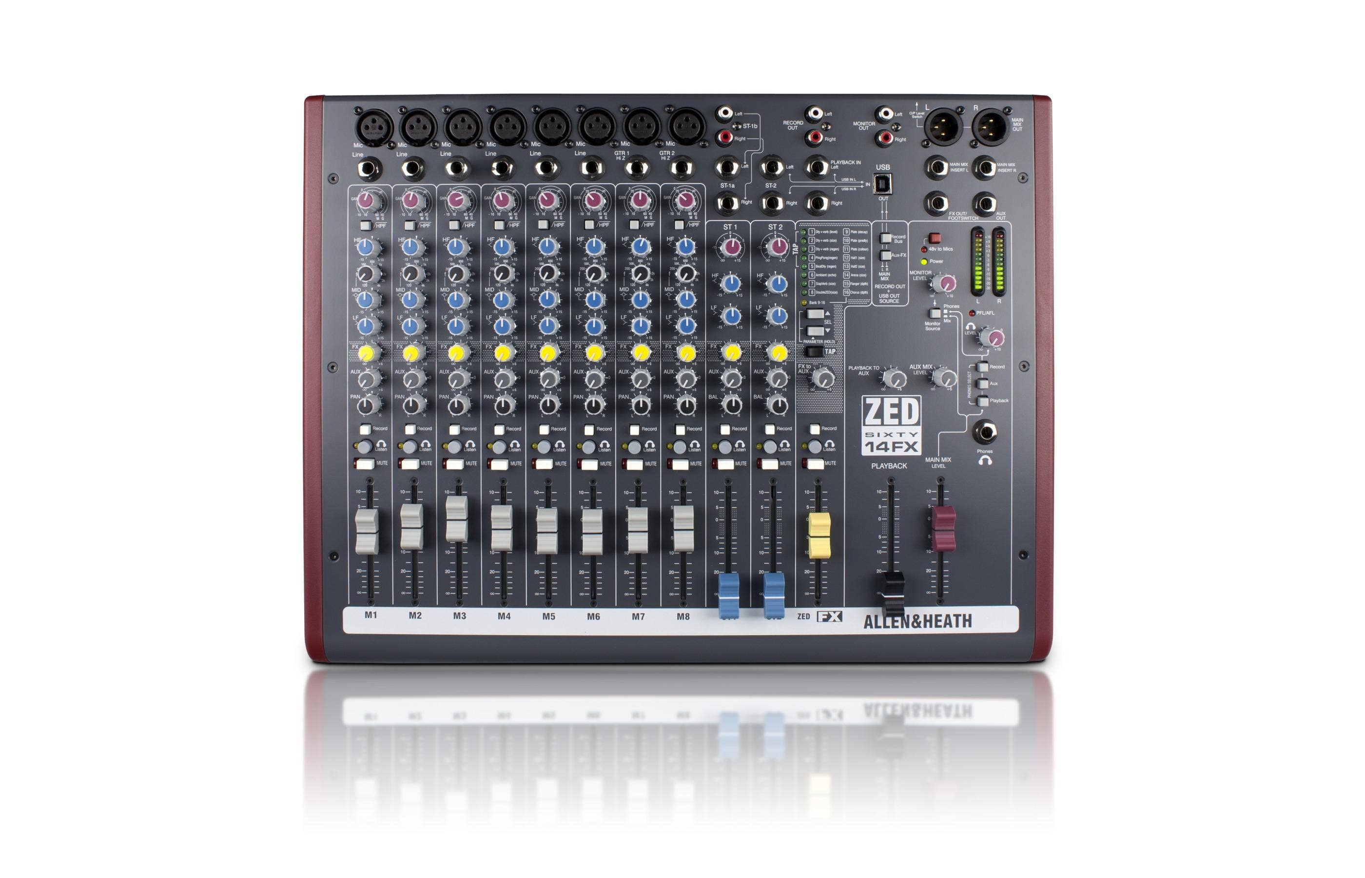 Buy Allen & Heath ZED60-14FX USB Mixer | Sam Ash Music Buy Allen & Heath ZED60-14FX USB Mixer | Sam Ash Music