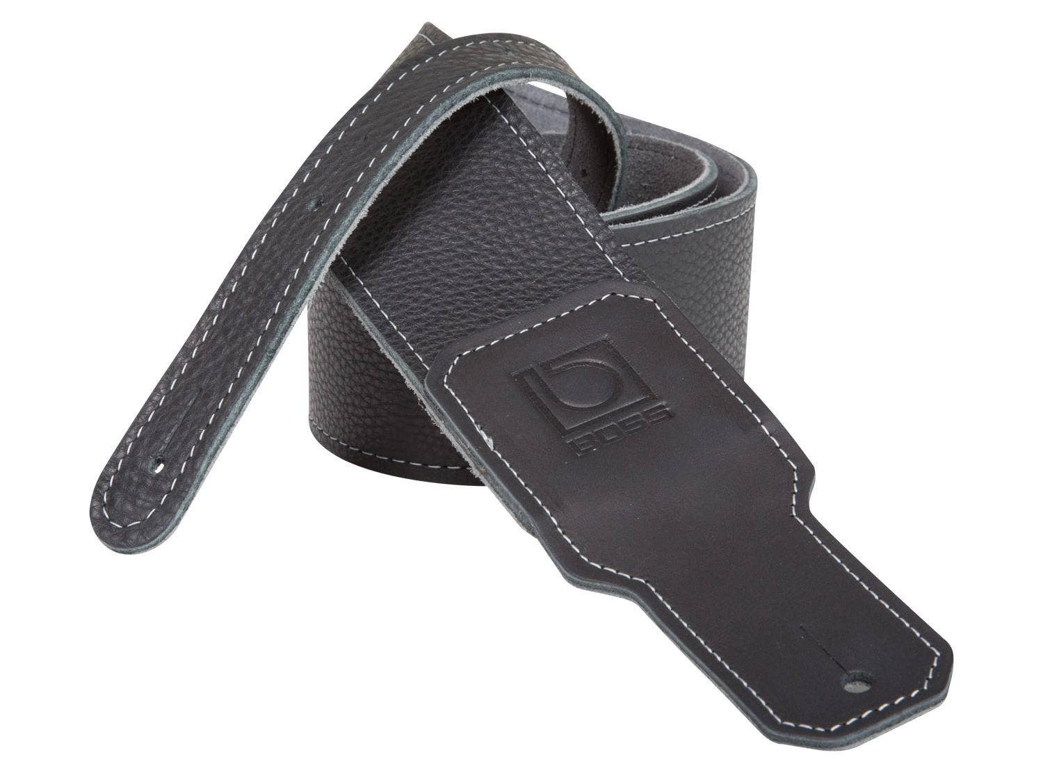 Boss BSL 2.5 Premium Leather Guitar Strap Black