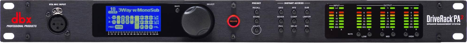 Buy dbx DriveRack PA2 Complete Loudspeaker Management System