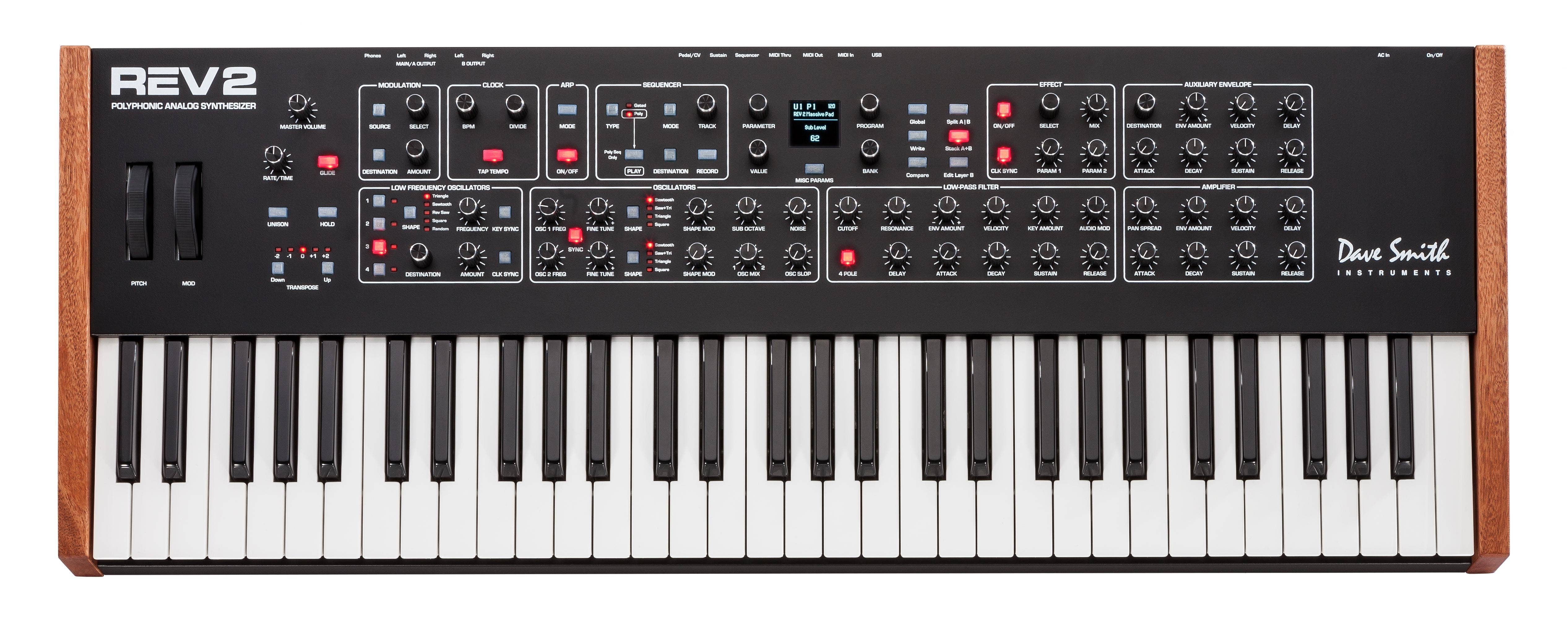 Buy Dave Smith Instruments Prophet Rev2 8 Voice Analog Synthesizer