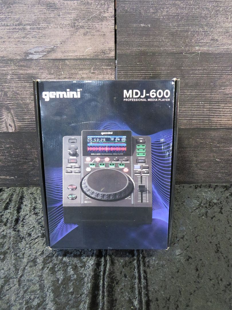 GEMINI MDJ-600 プロフェッショナルメディアプレーヤー(Gemini GEMINI MDJ-600 プロフェッショナルメディアプレーヤー(Gemini