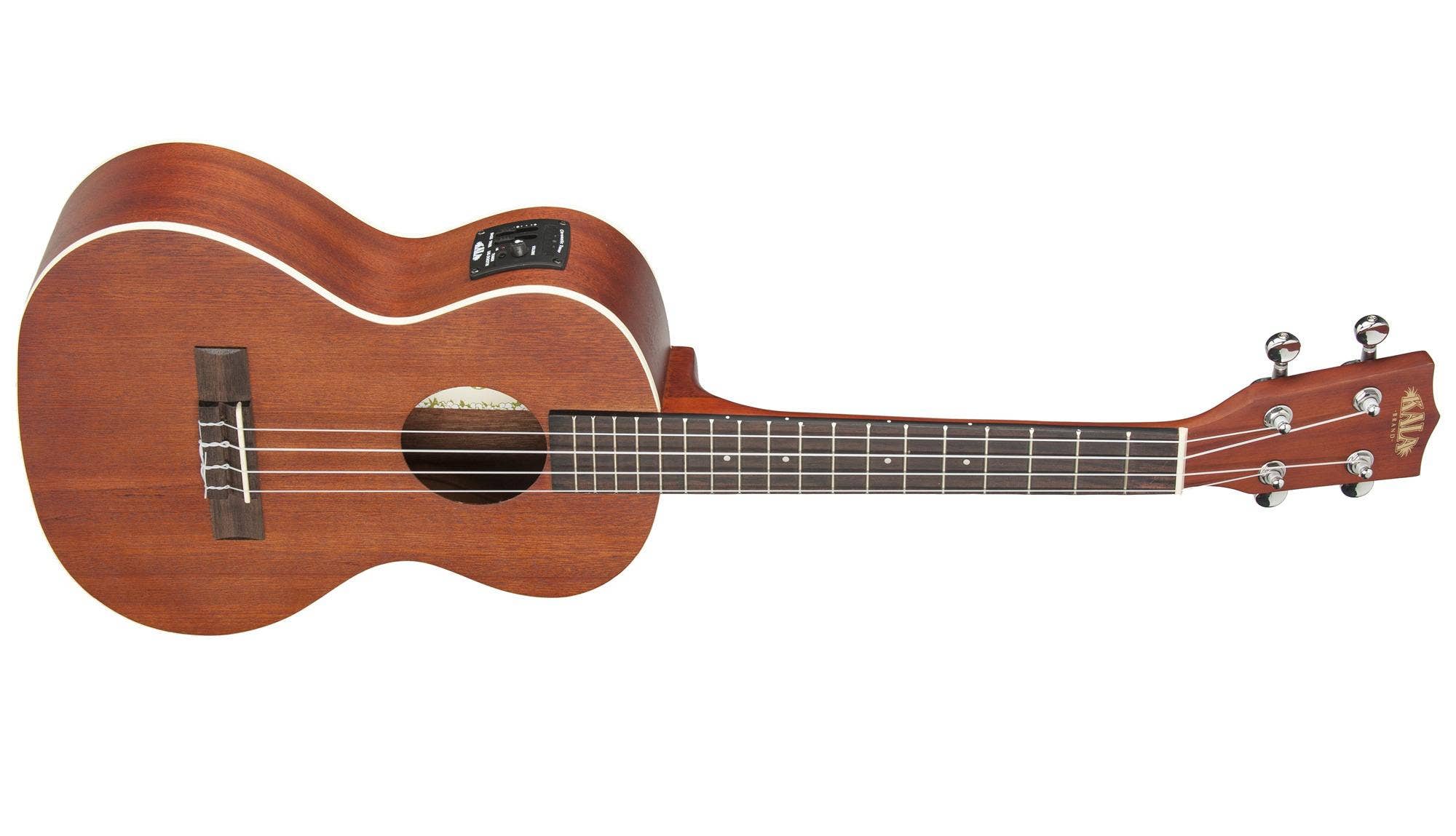 Buy Kala KA TE Satin Mahogany Tenor Acoustic Electric Ukulele Sam Ash Music
