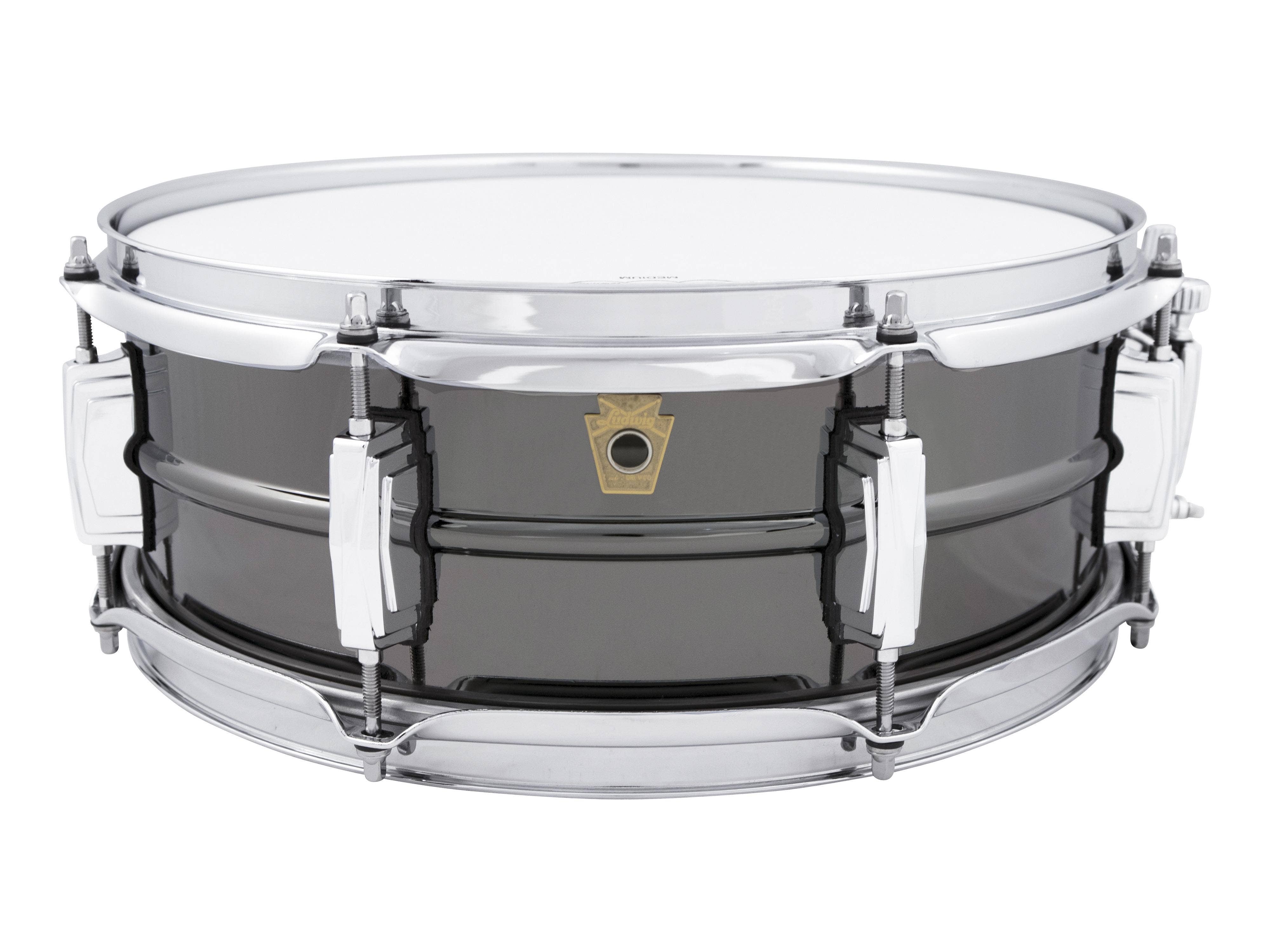 Ludwig Black Beauty 8 Lug Snare Drum 5 x14