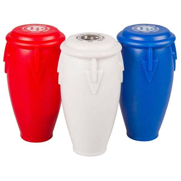 Latin Percussion Conga Shaker Set Red White Blue