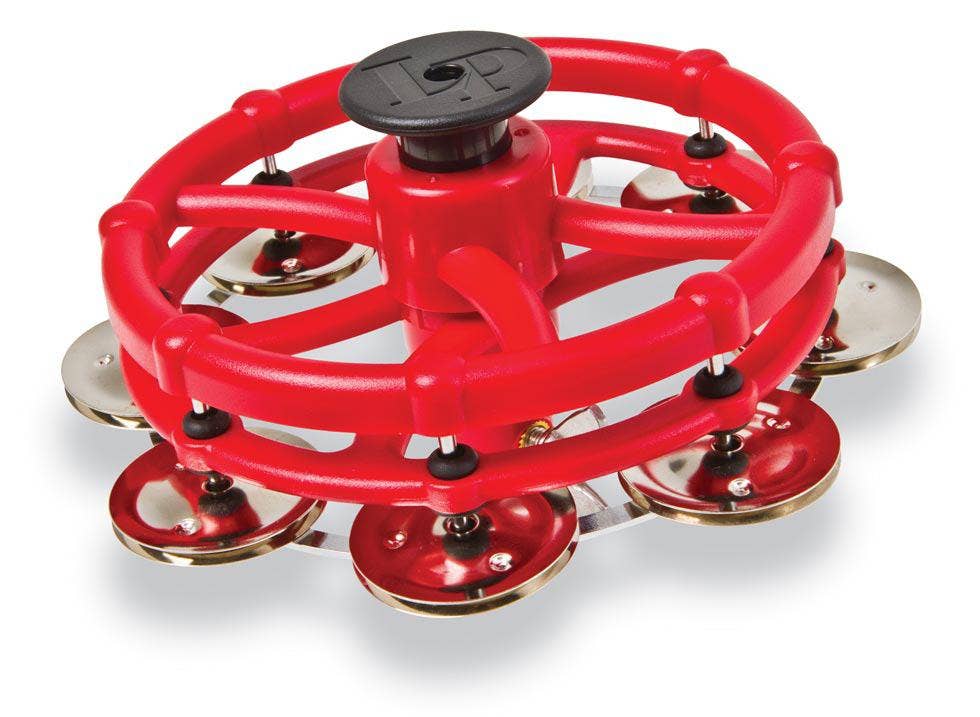 Latin percussion tambourine top