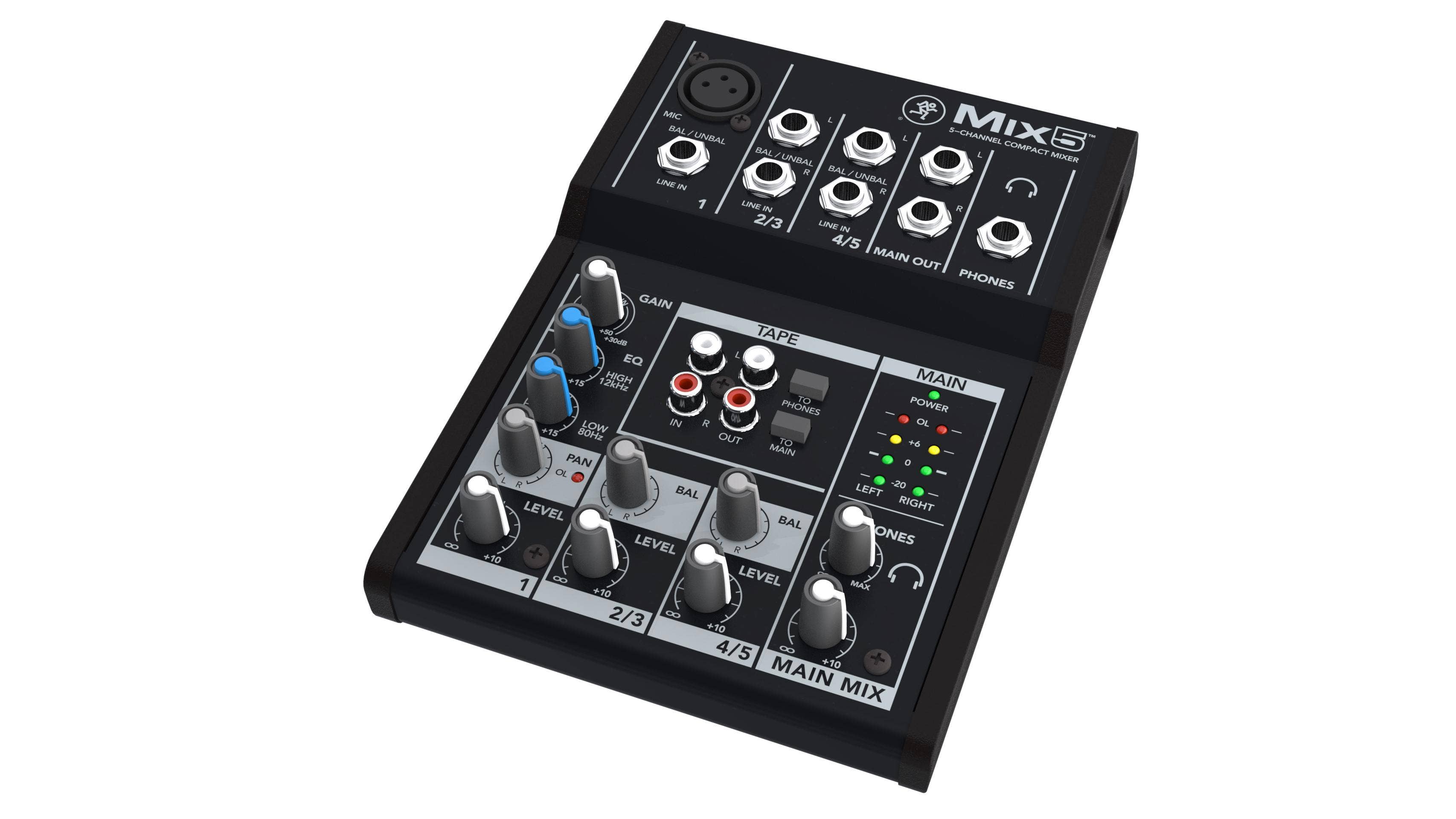 Buy Mackie Mix5 5-Channel Compact Mixer | Sam Ash Music