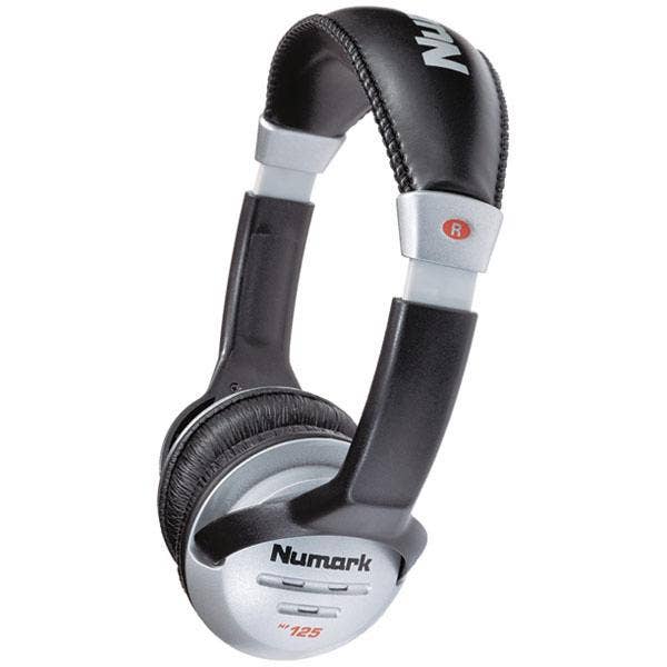Numark HF-125 DJ Ready Musician Headphones earphones Studio Adjustable Over Ear 