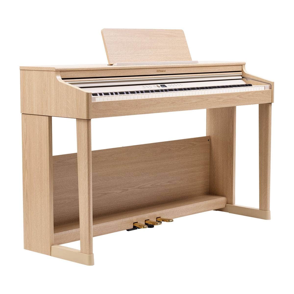 衝撃特価 Digital 88-Key RP701 Roland Buy Piano Ash Sam | Oak) (Light その他