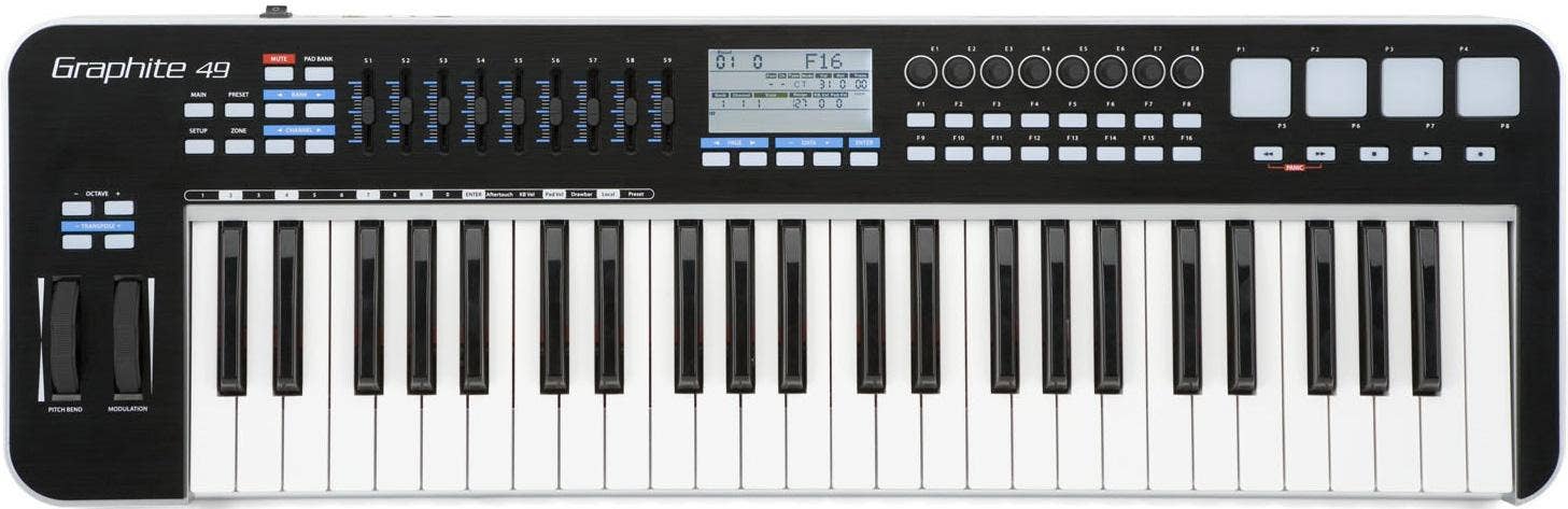 Samson Graphite 49 USB Keyboard MIDI Controller