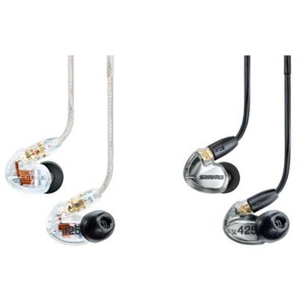 オーディオ機器 イヤフォン Shure SE425 Smartphone Dual High-Definition In-Ear Headphones