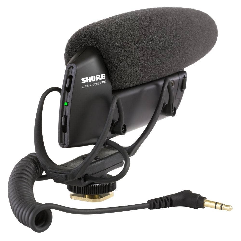 Buy Shure VP83 LensHopper Camera-Mounted Shotgun Microphone | Sam