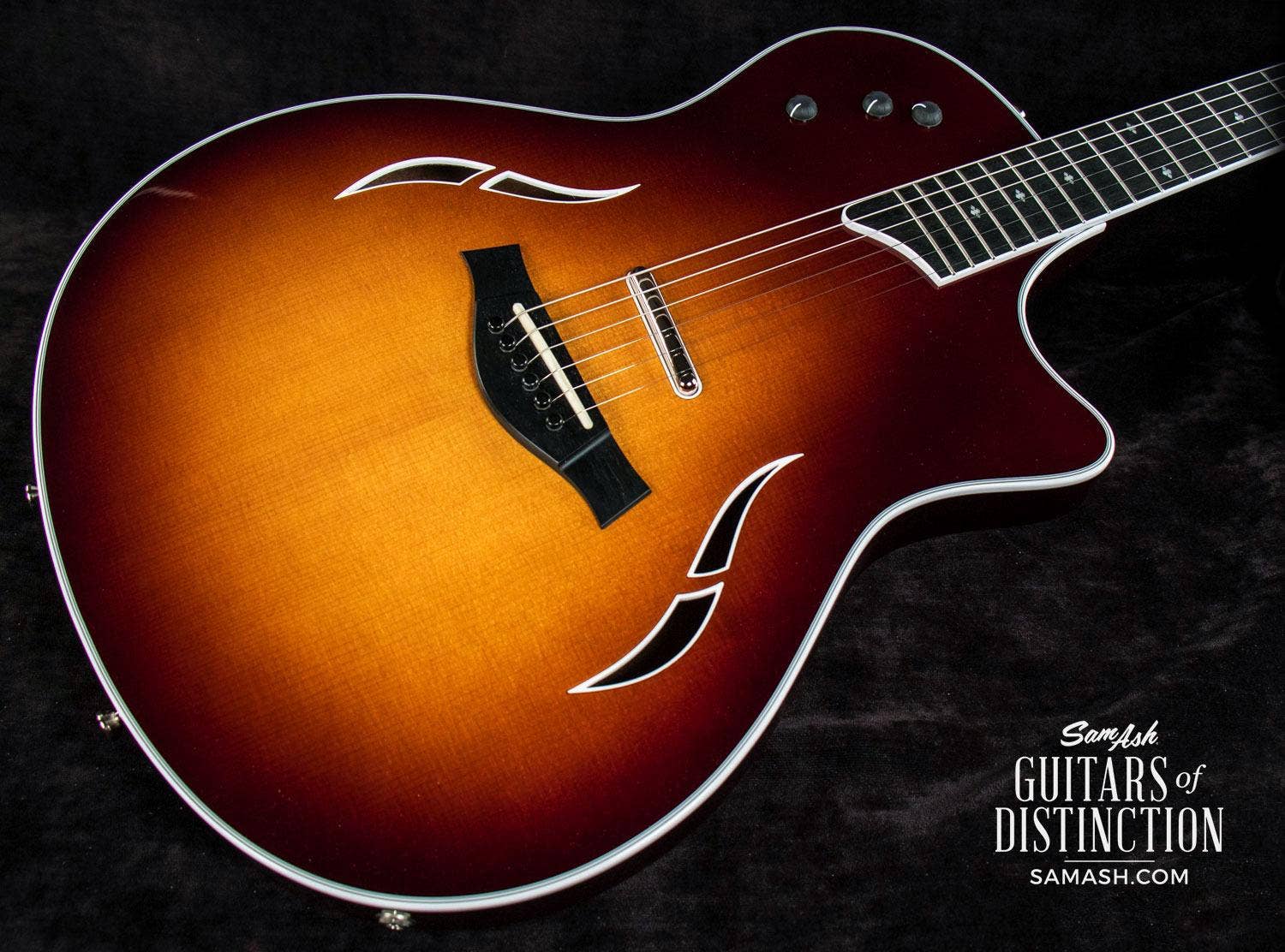 Taylor T5 Standard Hollow Body Electric Guitar Tobacco Sunburst