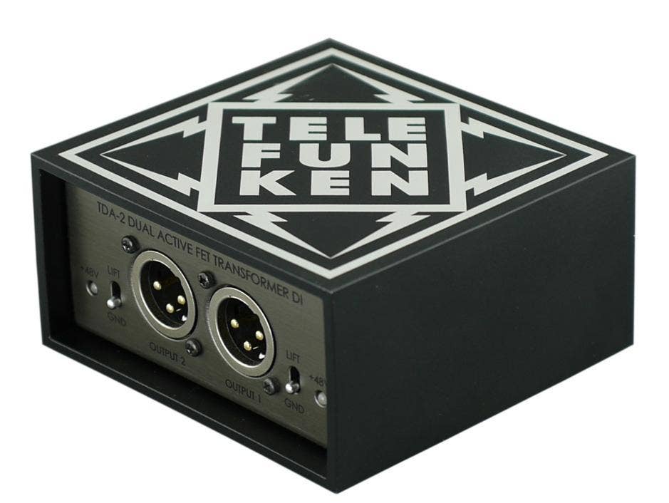 Telefunken USA TDA 2 Active Stereo FET Direct Box