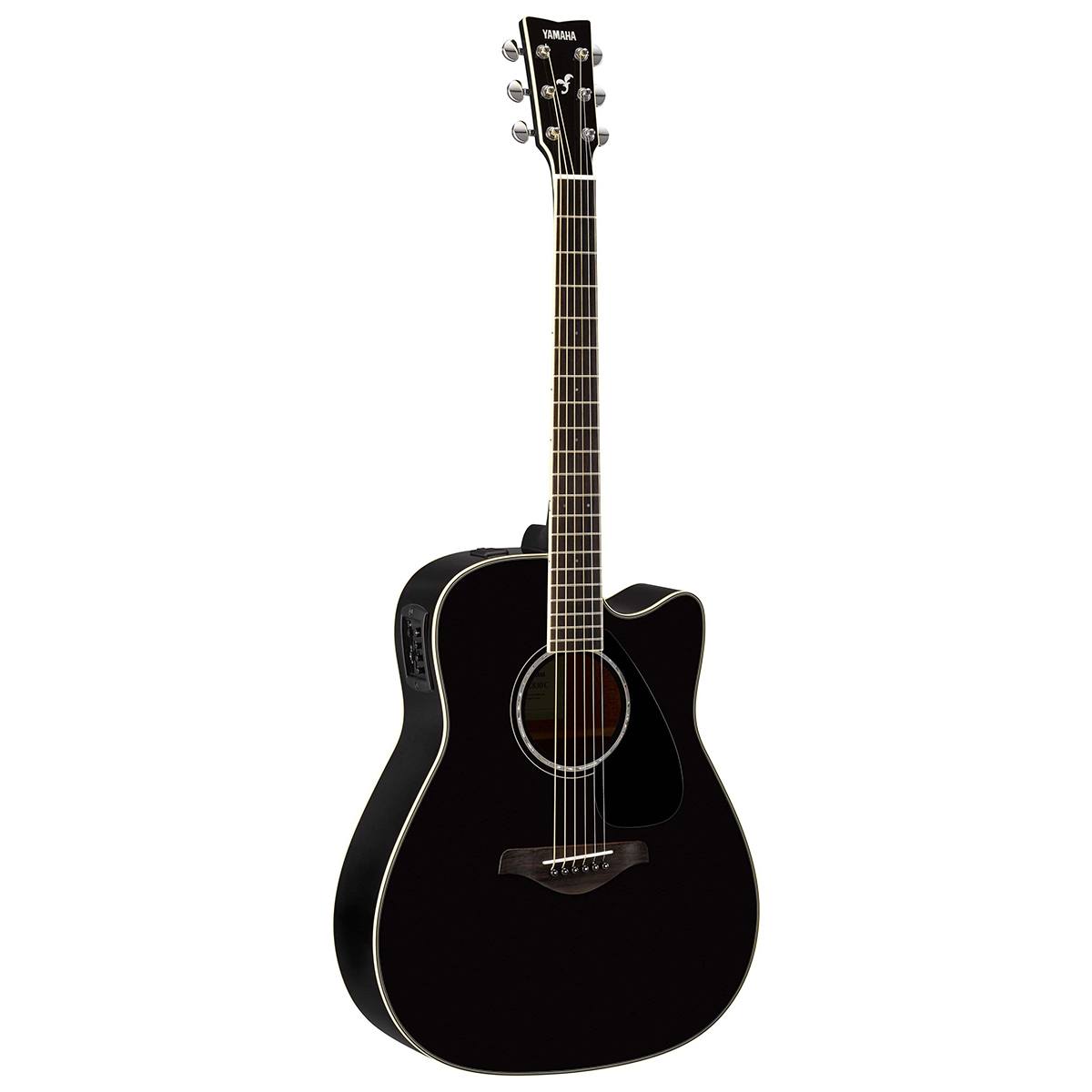 Buy Yamaha FGX830C Acoustic Electric Guitar Black | Sam Ash