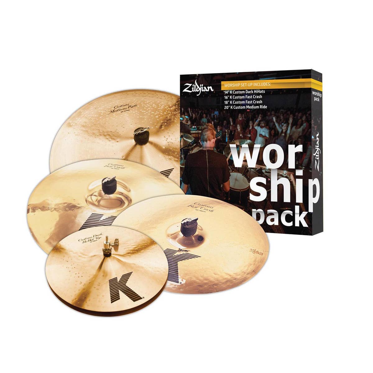 Zildjian K Series Worship Custom Pack | Sam Music
