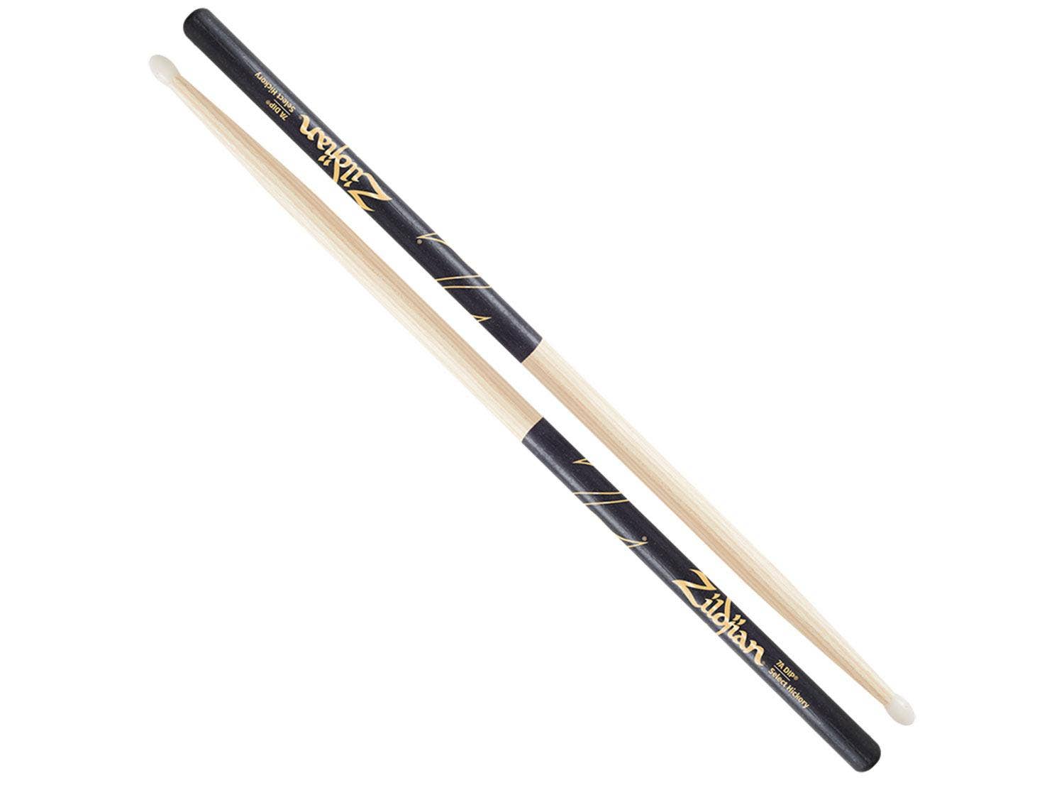 Buy Zildjian 7A Hickory Nylon Tip Drumsticks Black Dip Sam Ash Music