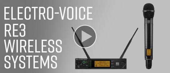 Electro-Voice RE3 Wireless Systems: Demo