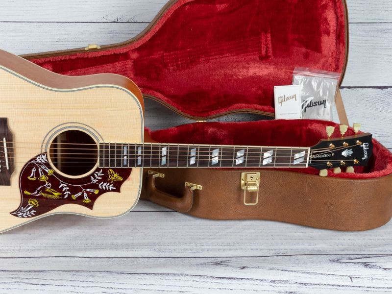 Buy Gibson Hummingbird Faded Acoustic Guitar Natural | Sam