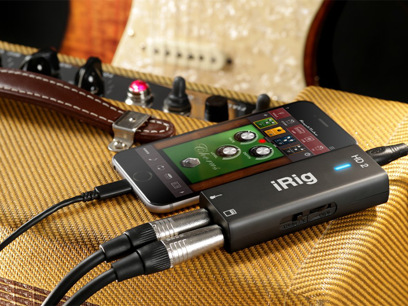 IK Multimedia iRig HD 2 Digital Guitar Interface Black IPIRIGHD2IN - Best  Buy