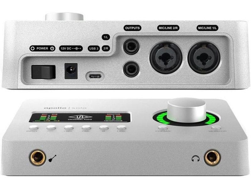 Universal Audio Apollo Solo Heritage Thunderbolt 3 Audio Interface
