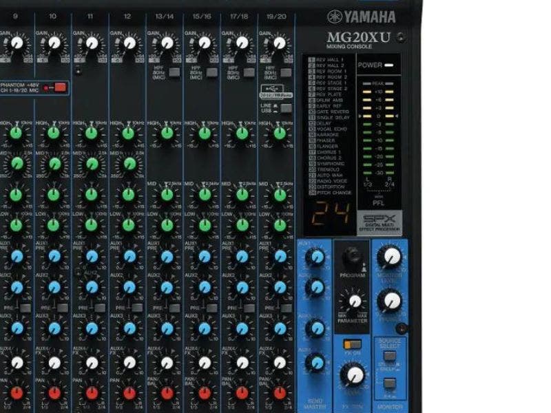 Buy Yamaha MG20XU 20 Channel Mixer with USB & SPX Effects